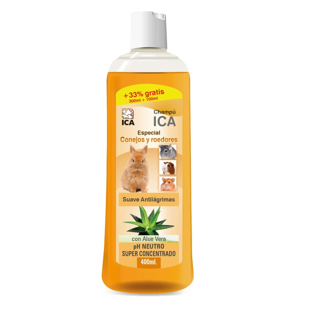 [CHR40] Champu Conejos y Roedores 400 ml.