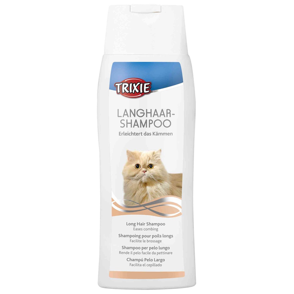 [29191] Champu Especial Pelo Largo Gatos, 250 ml.