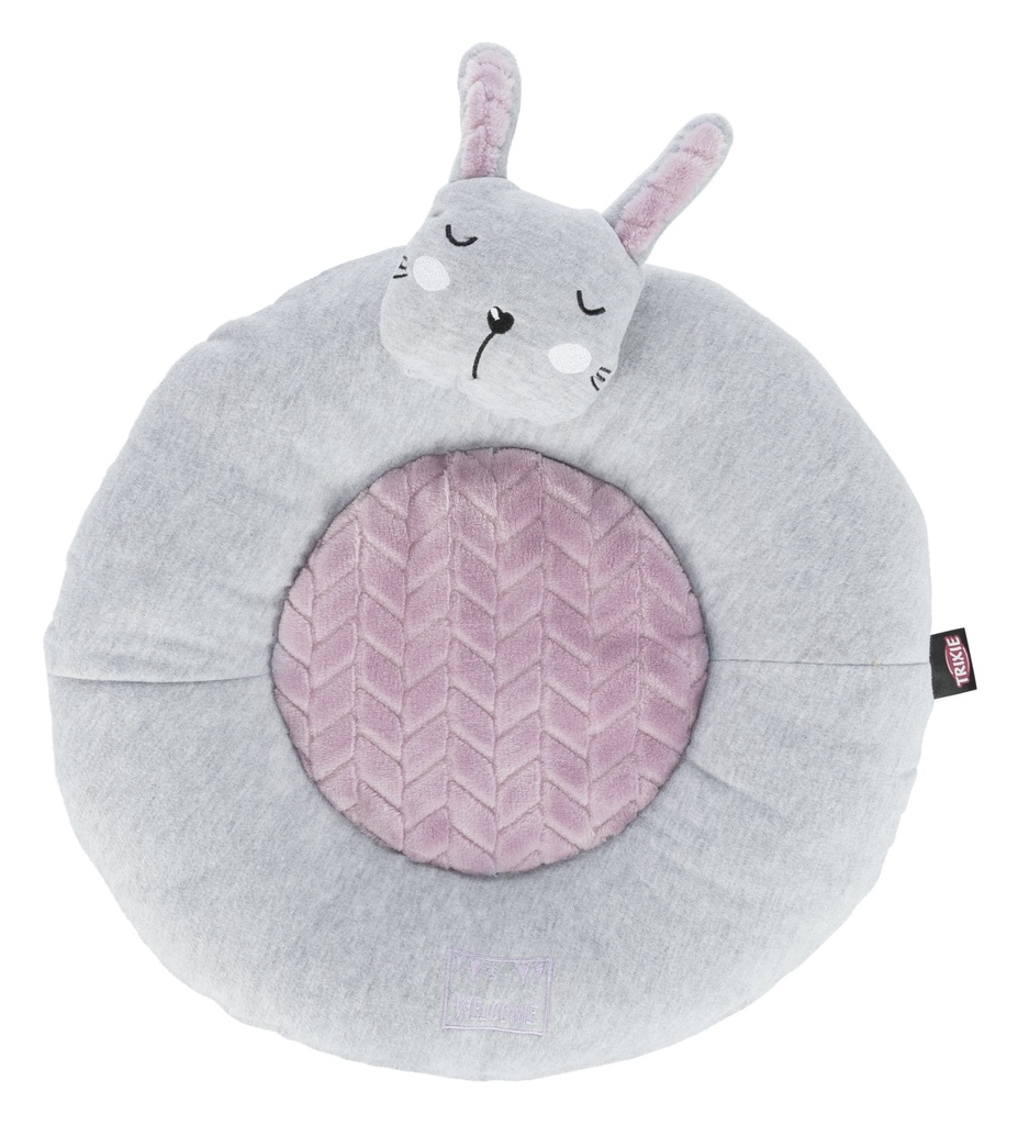 [38252] Colchoneta Conejo JUNIOR, 40cm, Gris Clar-Lila Cl
