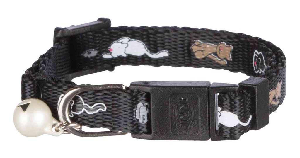 [4178] Collar Gato Junior, motivos felinos