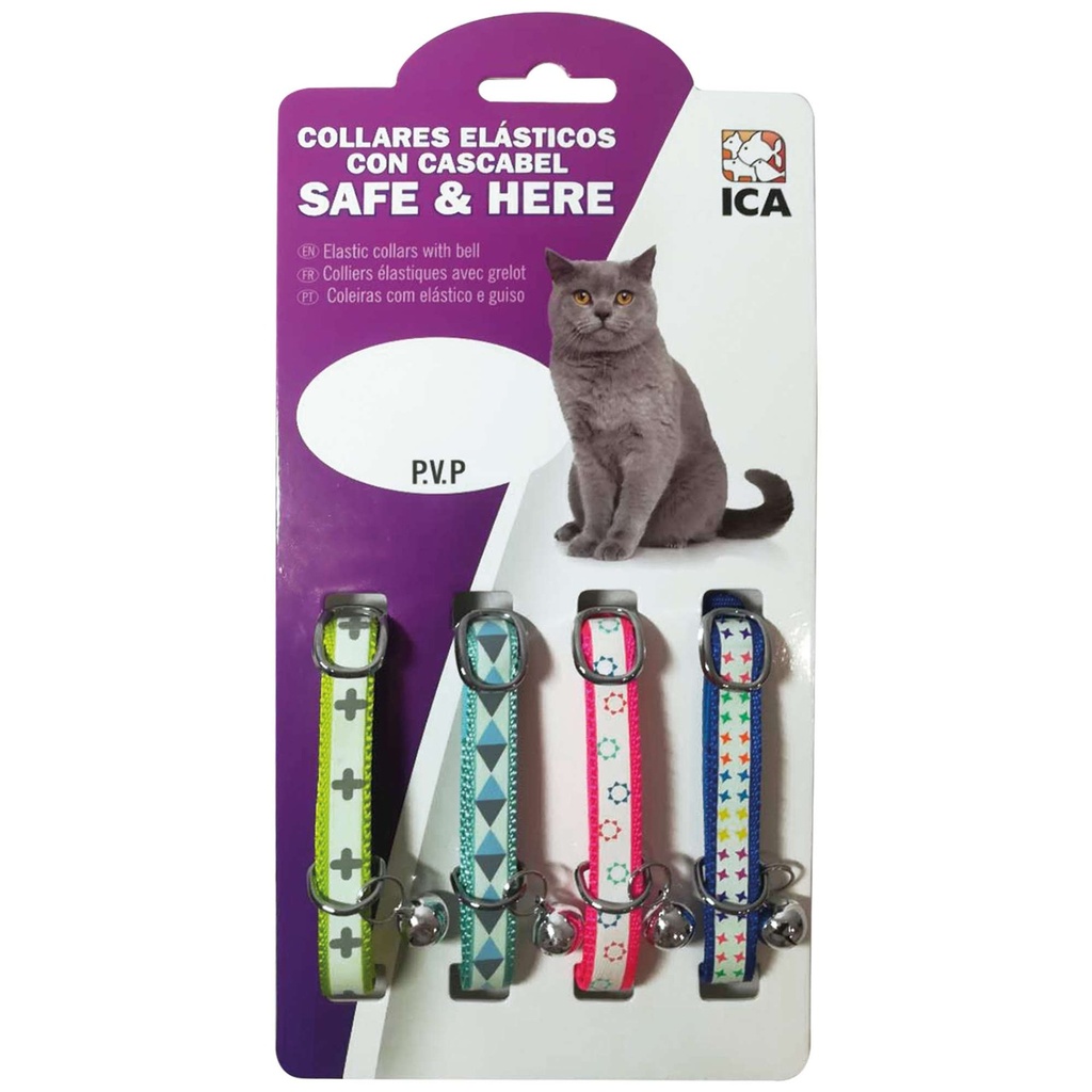 [CLK220] Collar Gato Tira reflectante