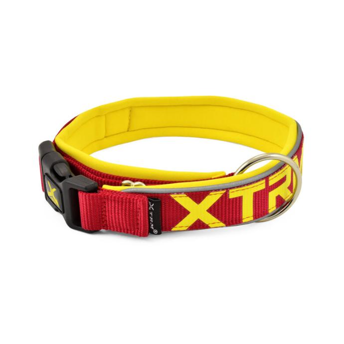 [PE69574] Collar X-TRM Neon Flash Rojo 38 m/m. 65-75 cm. 