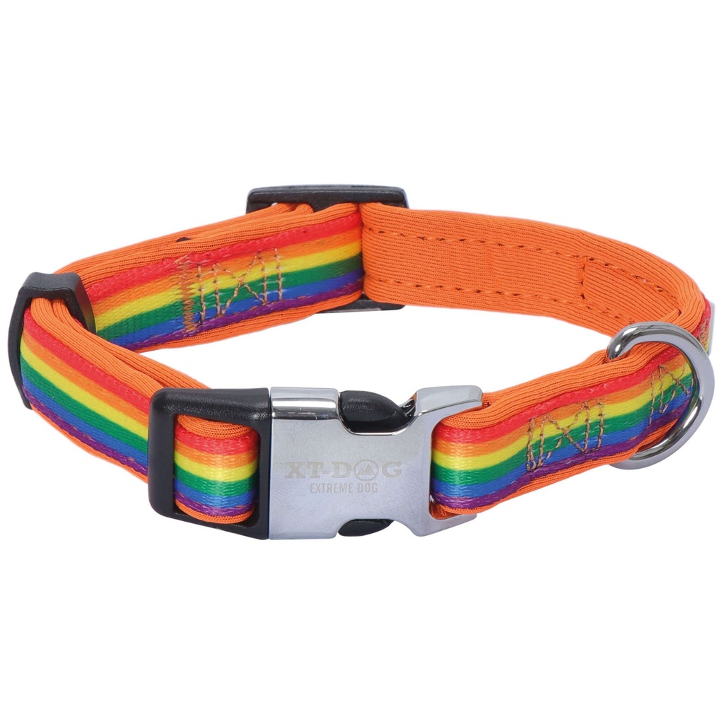 [DL7021] Collar arcoiris acolch. XS 1,5 cm.   