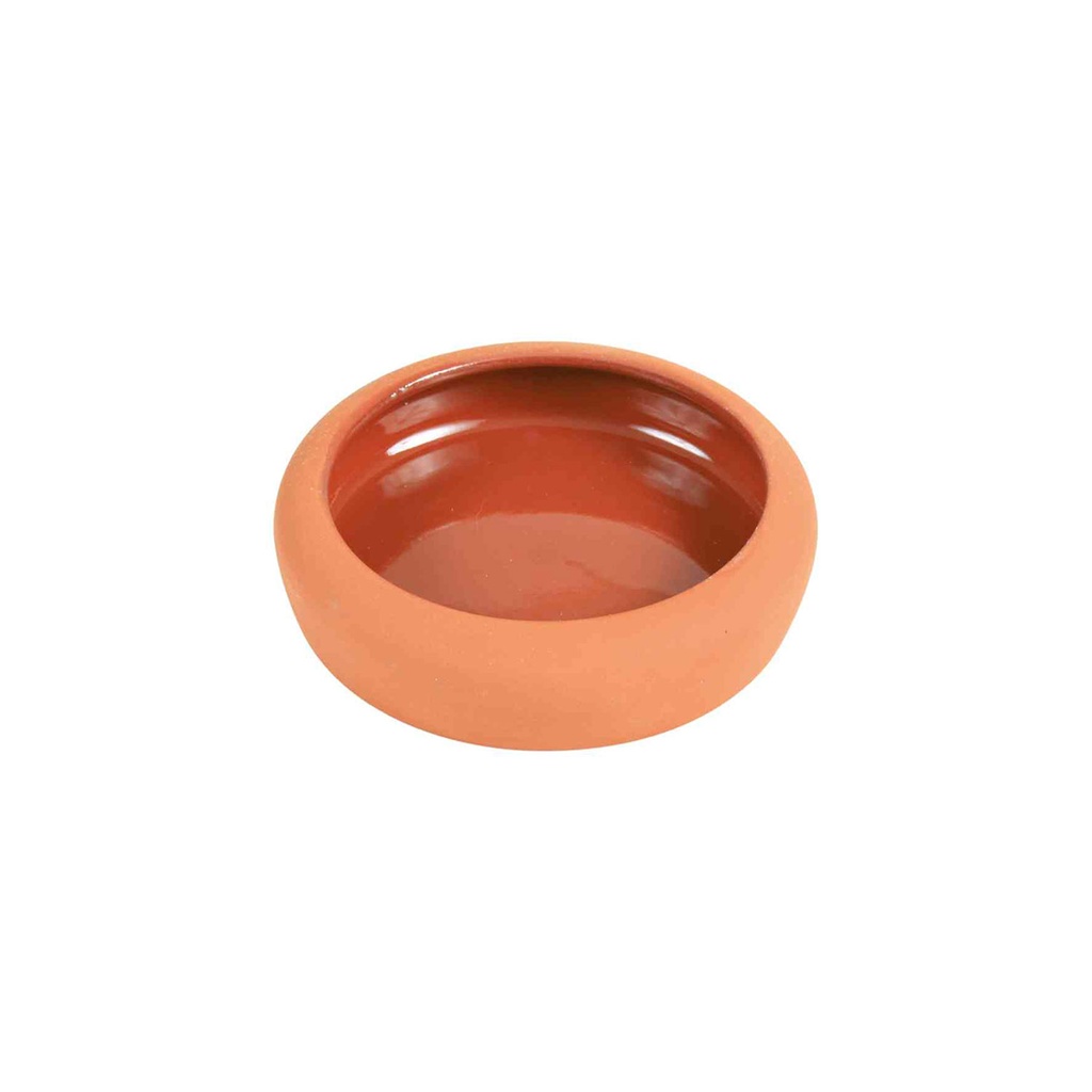 [60670] Comedero Ceramica Borde Redondeado, 125 ml. 
