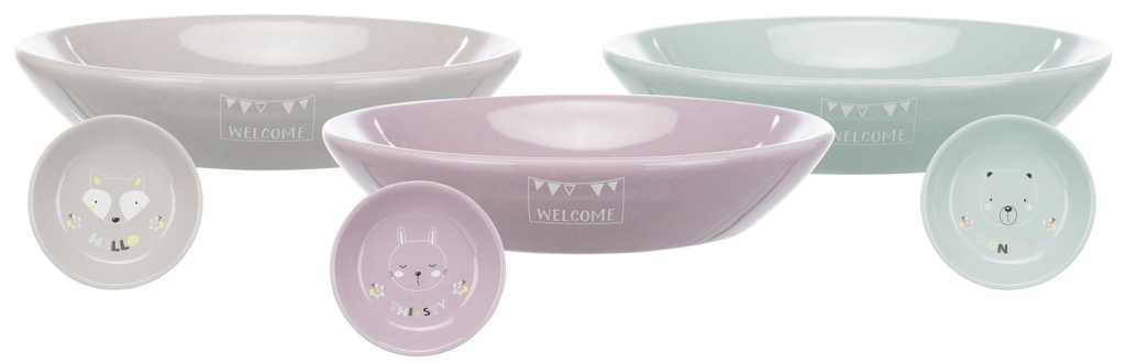 [25128] Comedero Ceramica JUNIOR, 0,5 L. 14 cm. 