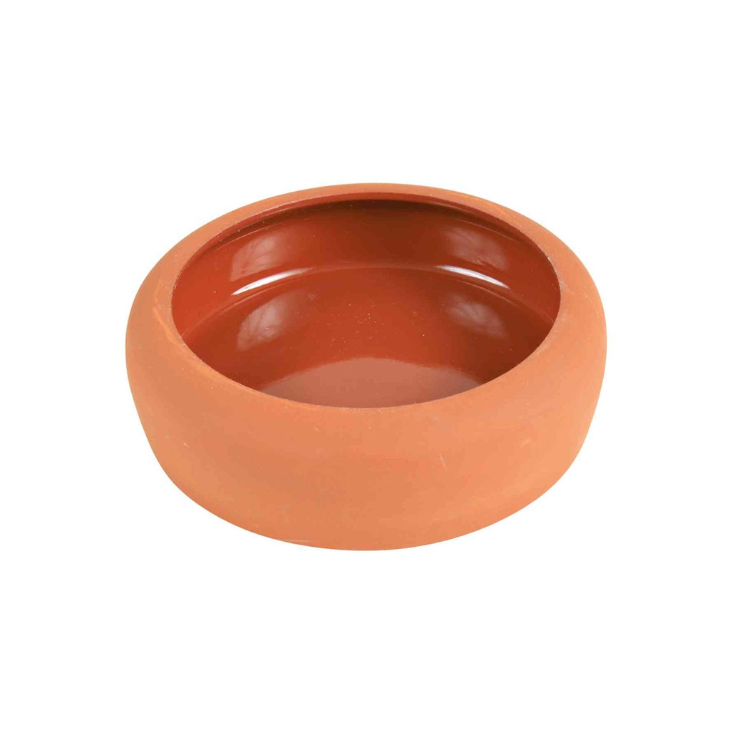 [60671] Comedero Cerám. Borde redond., 250ml.