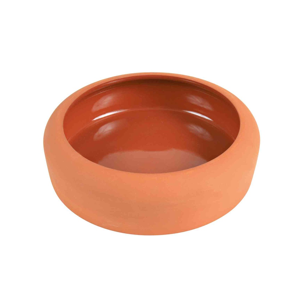 [60672] Comedero Cerám. Borde redond., 500ml. 17 cm.