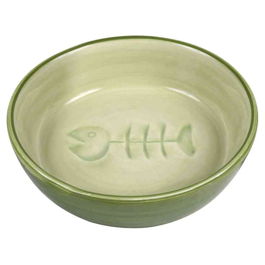 [24492] Comedero Cerámica  Gatos, 0,2 L. Ø13 cm. 