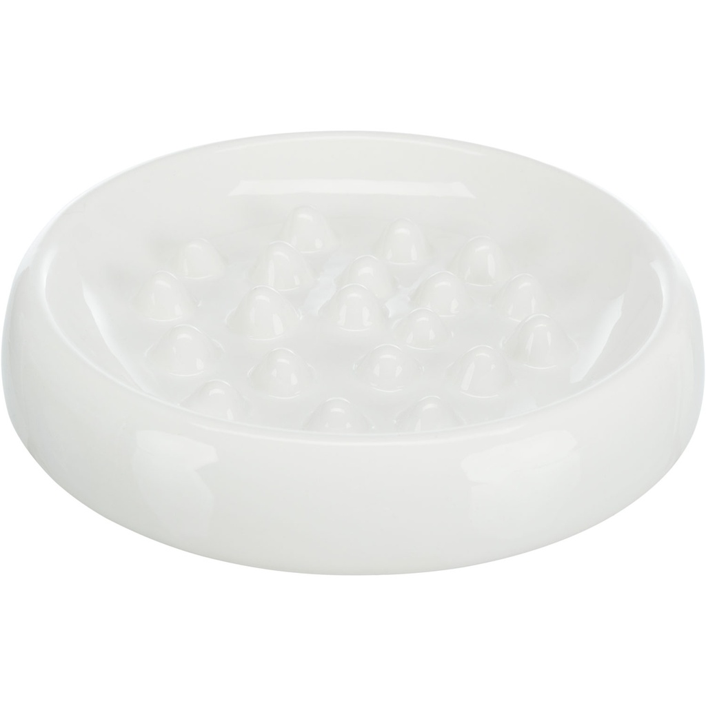 [24800] Comedero Slow Feed, 0,25 l/ø 18 cm, Blanco
