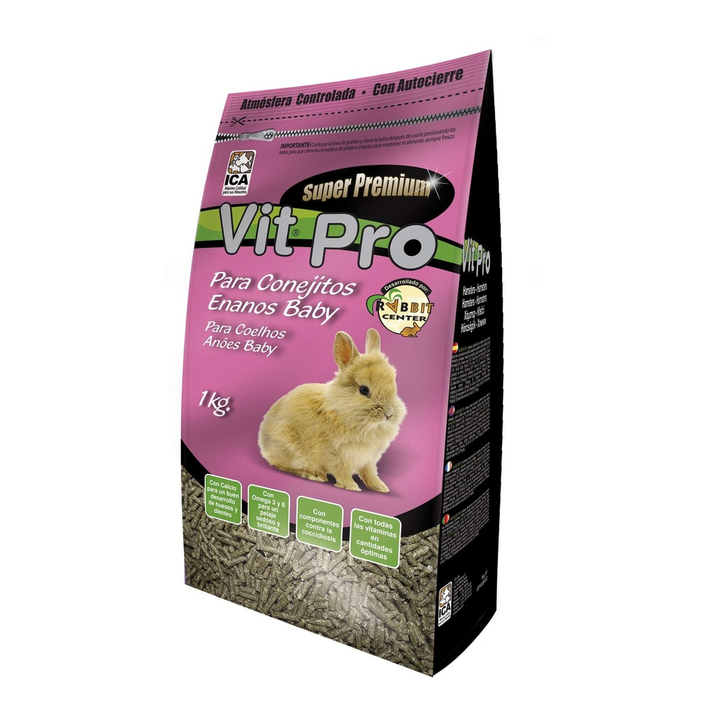 [VITP531] Conejos Enanos Baby Vit Pro 1 Kgs.