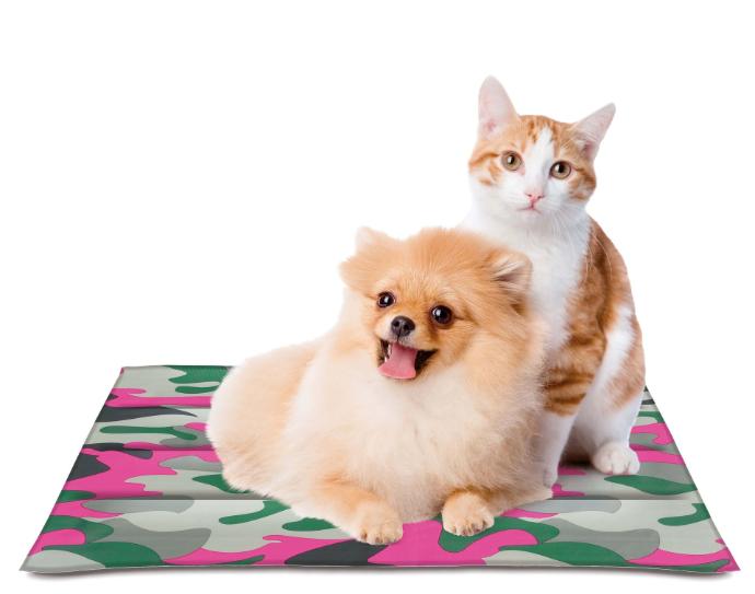 [PE40029] Cool Mat Gel Camuflaje Rosa 50x40 cm. 