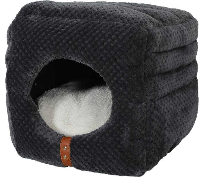 [500122GRI] Cubo 2EN1 Acolchado Paloma GRI  