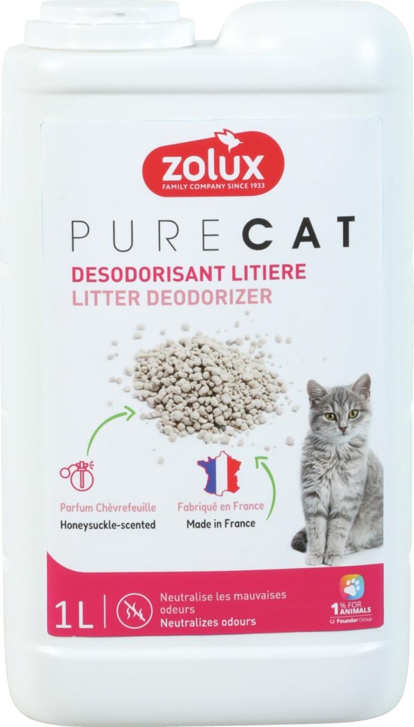 [476321] Des Arena Purecat Madreselva 1L.  