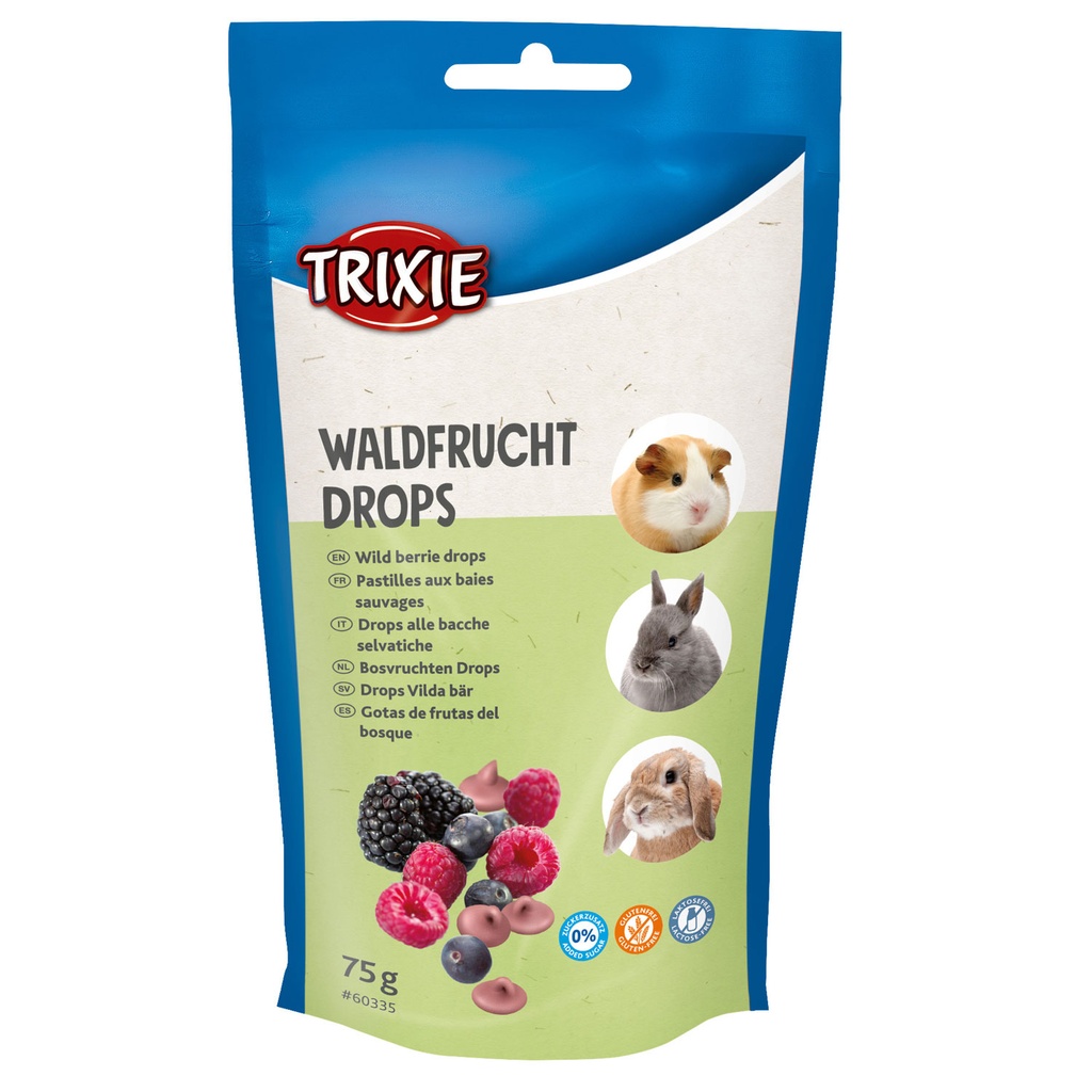 [60335] Drops de Frutas del bosque, 75g. 