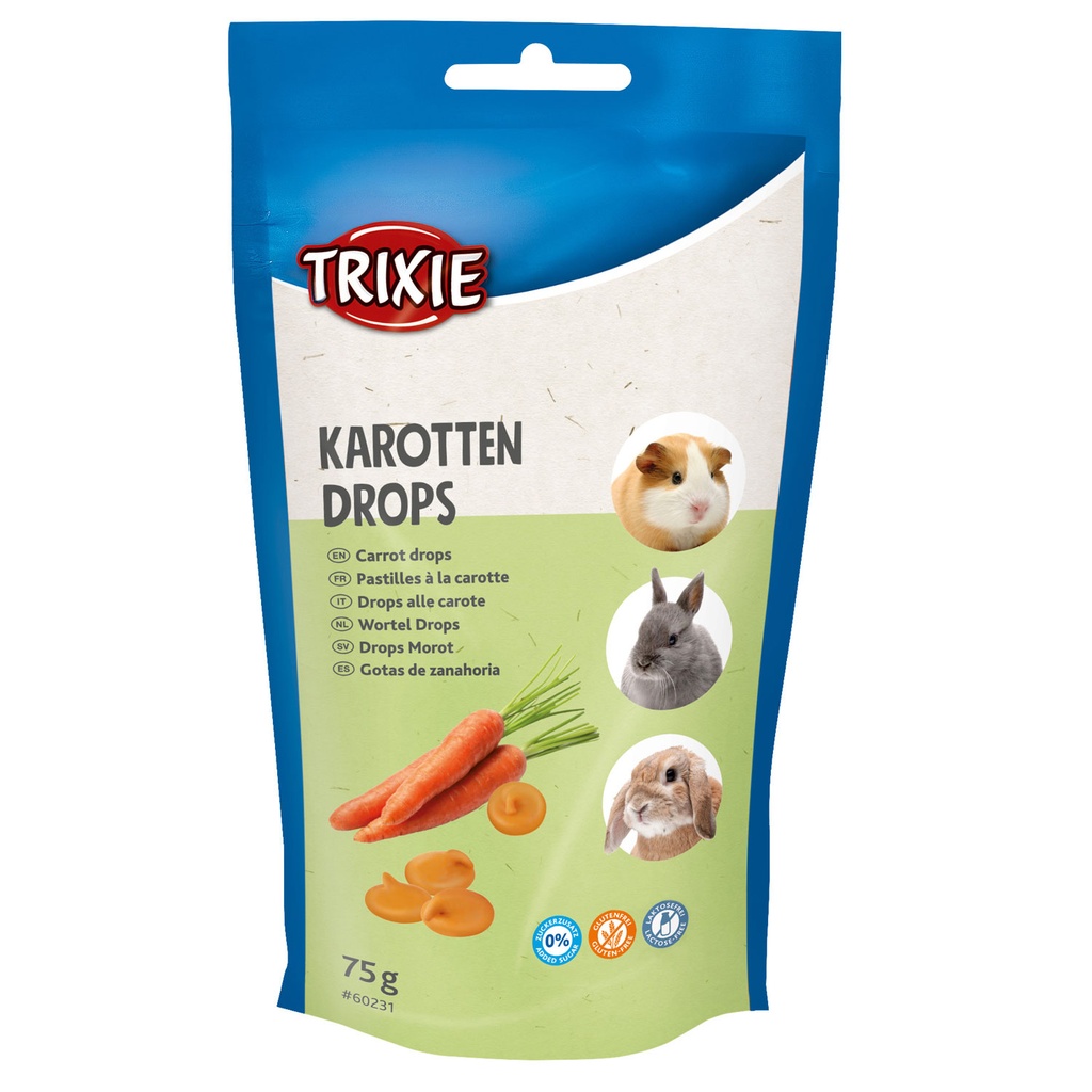 [60231] Drops de Zanahoria, 75g. 