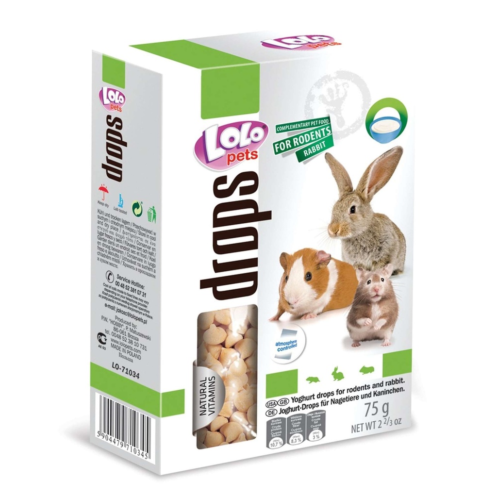 [LO71034] Drops de yogurt 75g