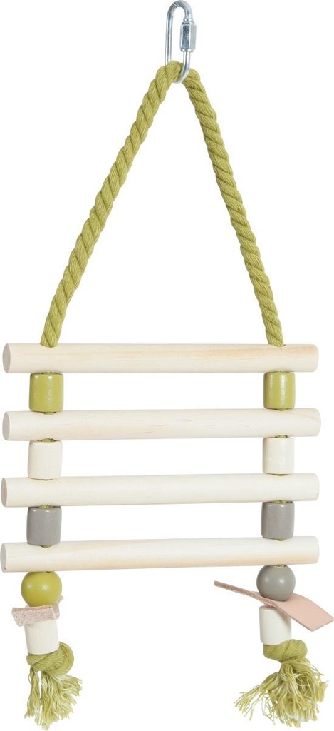 [134023] ESCALERA DE CUERDA+CUERO