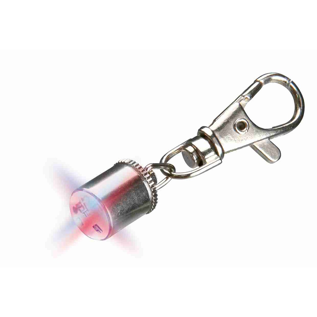 [1340] FLASHER PARA PERROS/GATOS 1 cm. plata