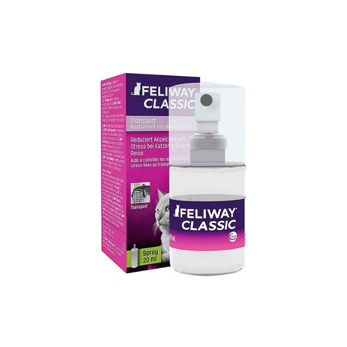 [VET-305/281082D] Feliway Classic Spray Travel 20 ml (Administrado bajo prescripción veterinaria)