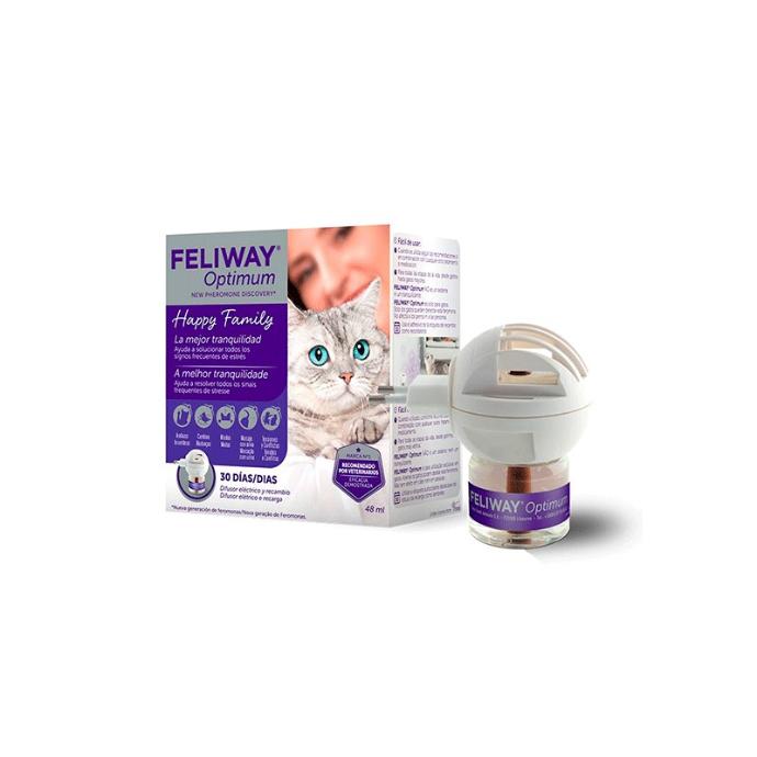 [VET-343/D92110E] Feliway Optimum Difusor+Recambio 48 ml.