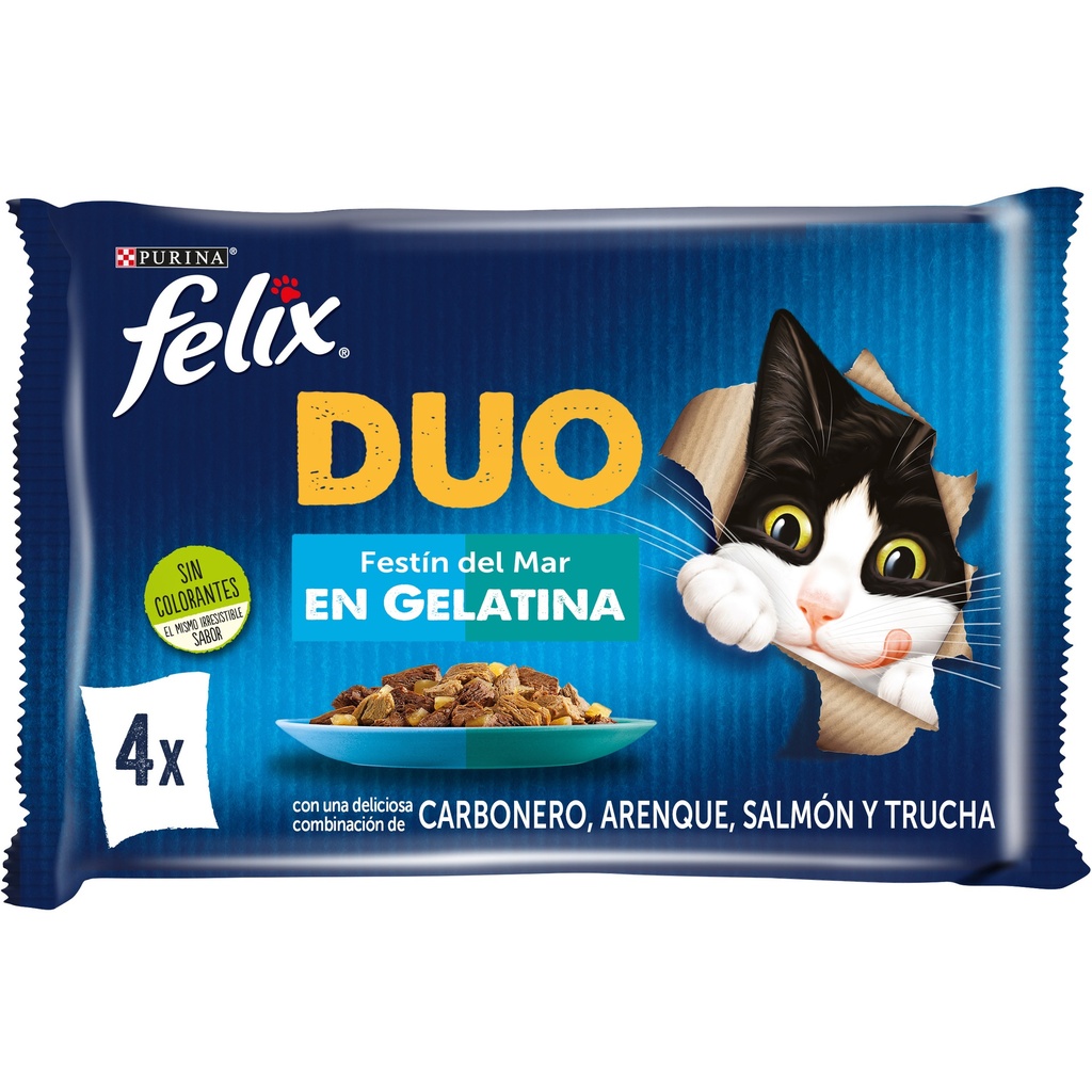 [12480078] Felix Duo Festin Sabores Mar 4x85grs