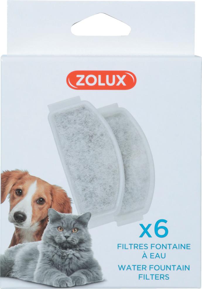[574344] Filtros Fuentes Agua Lote x6  