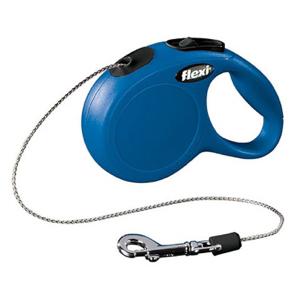 [PE69387/CG-0450] Flexi Classic, M, Cordón, 8 m. hasta 20 Kg. Azul 
