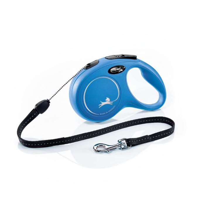 [PE69383/CG-0440] Flexi Classic, S, Cordón, 8 m. hasta 12 Kg. Azul