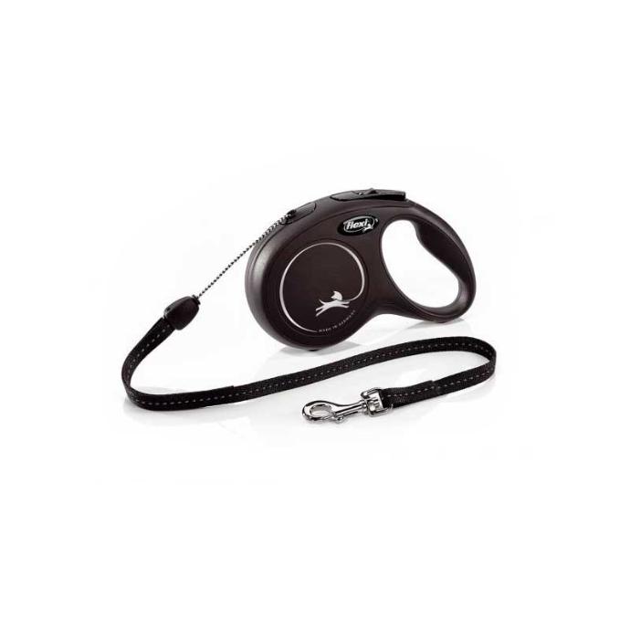 [67857/PE69368/CG-0413] Flexi New Classic. Xs. CORDON 3 M. Negro 8 kg.