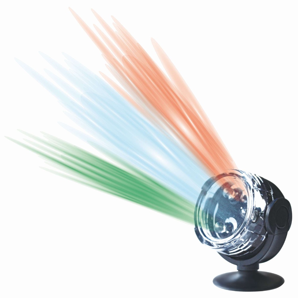 [LED2] Foco Luces Led Sumerg. Colores, 0,4W 