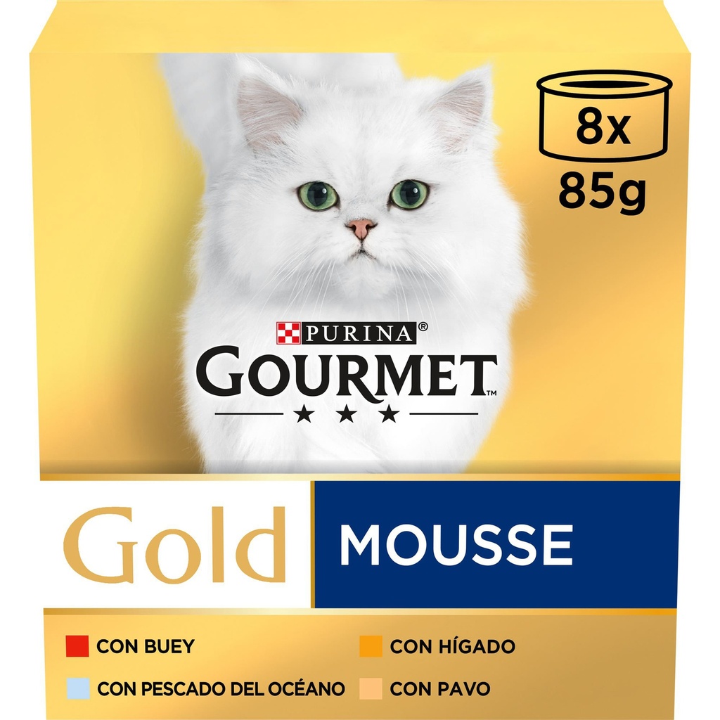 [12140607] GOURMET GOLD Mse Surtido 85g