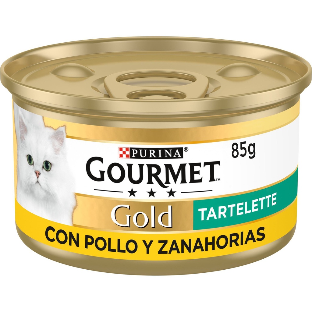 [12296422] Gourmet Gold Tartallette Pollo y Zanahoria 85 grs.