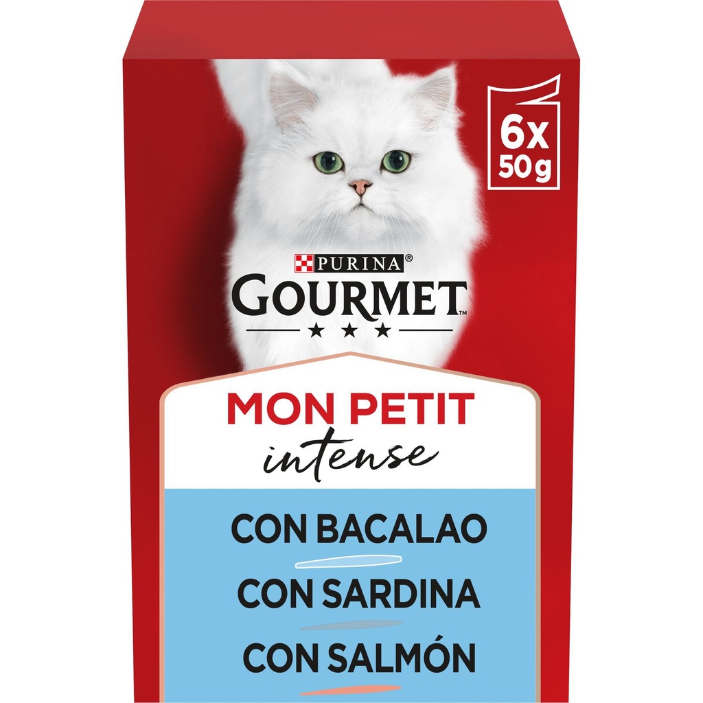 [12502635] GOURMET Mon Petit Selección de Pescados mpk* 6x50g