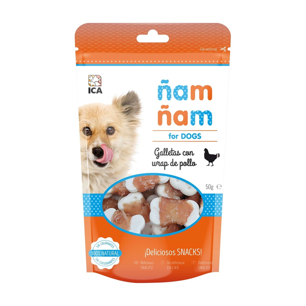 [NAMD6] Galletas con pollo Ñam Ñam 50g