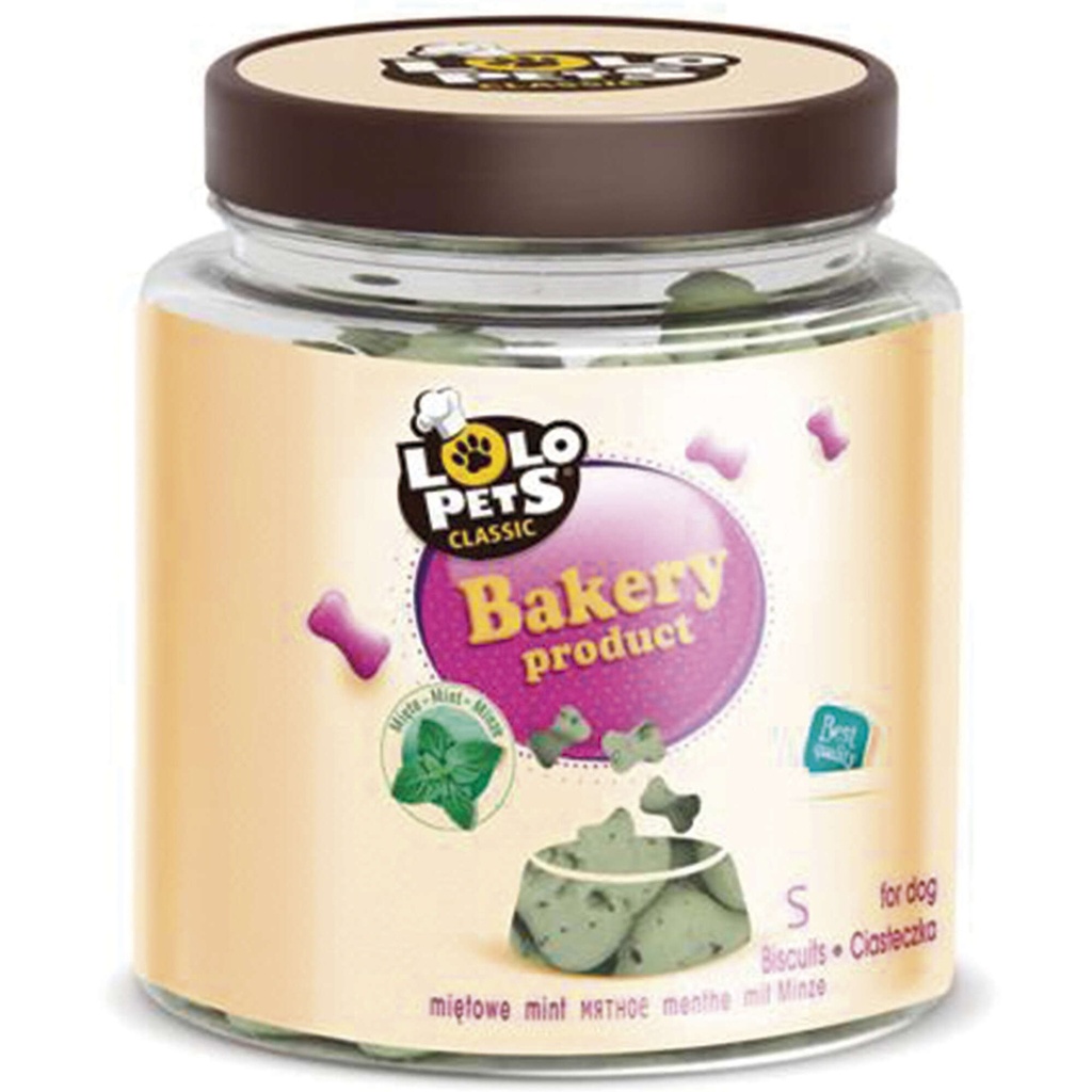 [LO80612] Galletas hueso menta S bote 210 grs.   