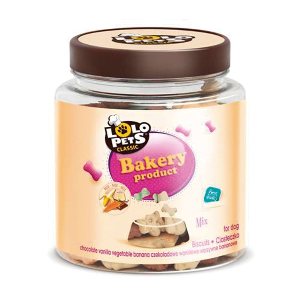 [LO80602] Galletas mix animales bote 210 grs.   