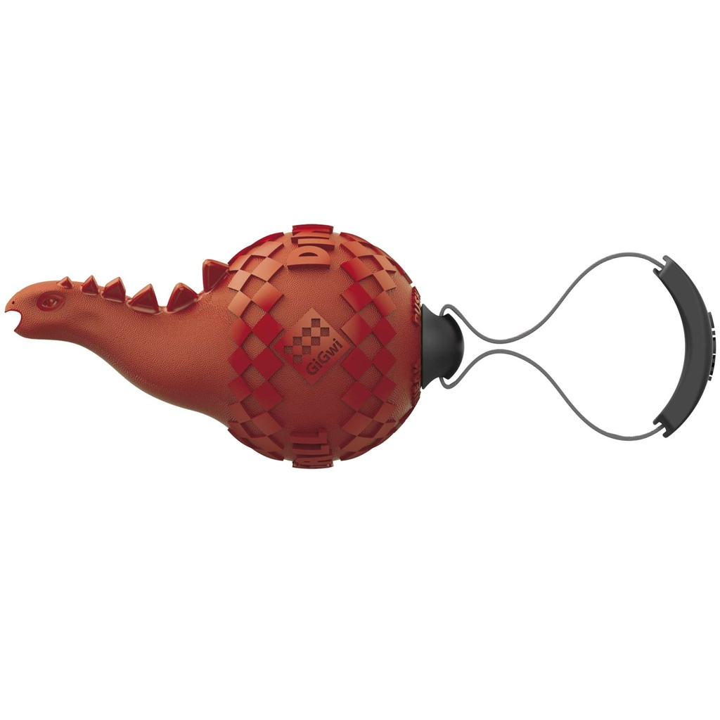 [6470] GigWi Apatosaurio Push 27 cm. naranja