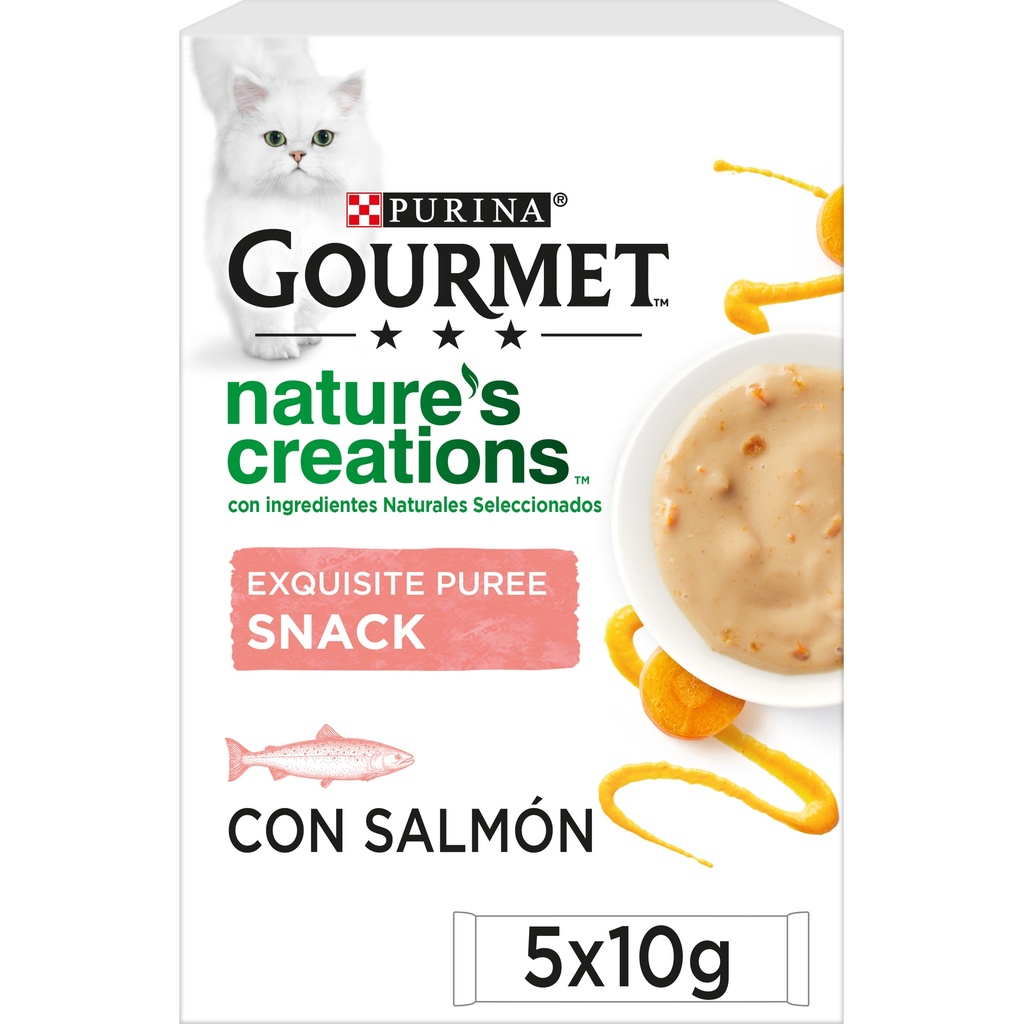 [12499981] Gourmet Nature´s Creations, Salmón 5x10 grs.