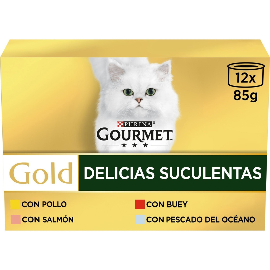 [12533689] Gourmet, Delicias Suculentas, 12x85 grs. 