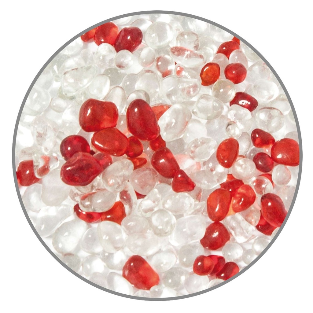 [GR23] Grava Cristal Mix Roja 400 gr