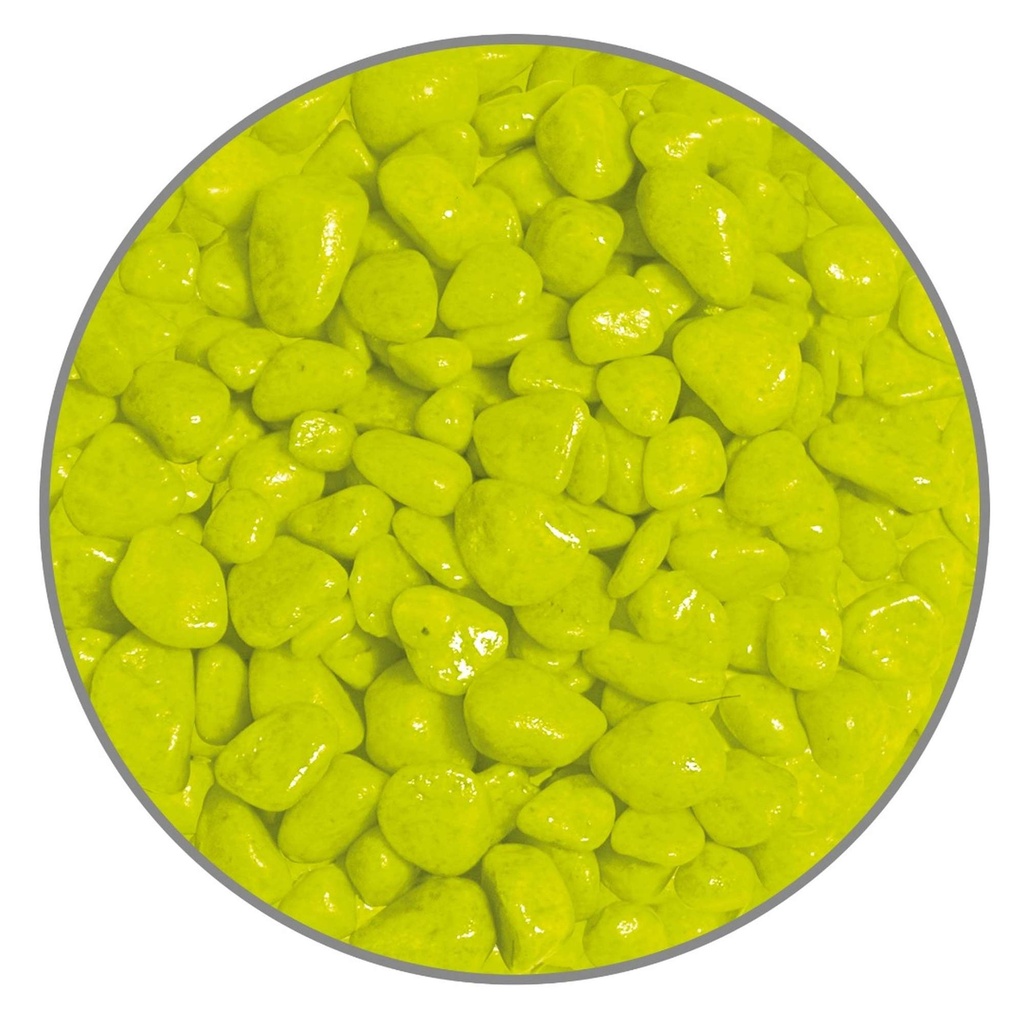 [GC117] Grava Premium Neon Amar. 7mm 1Kg