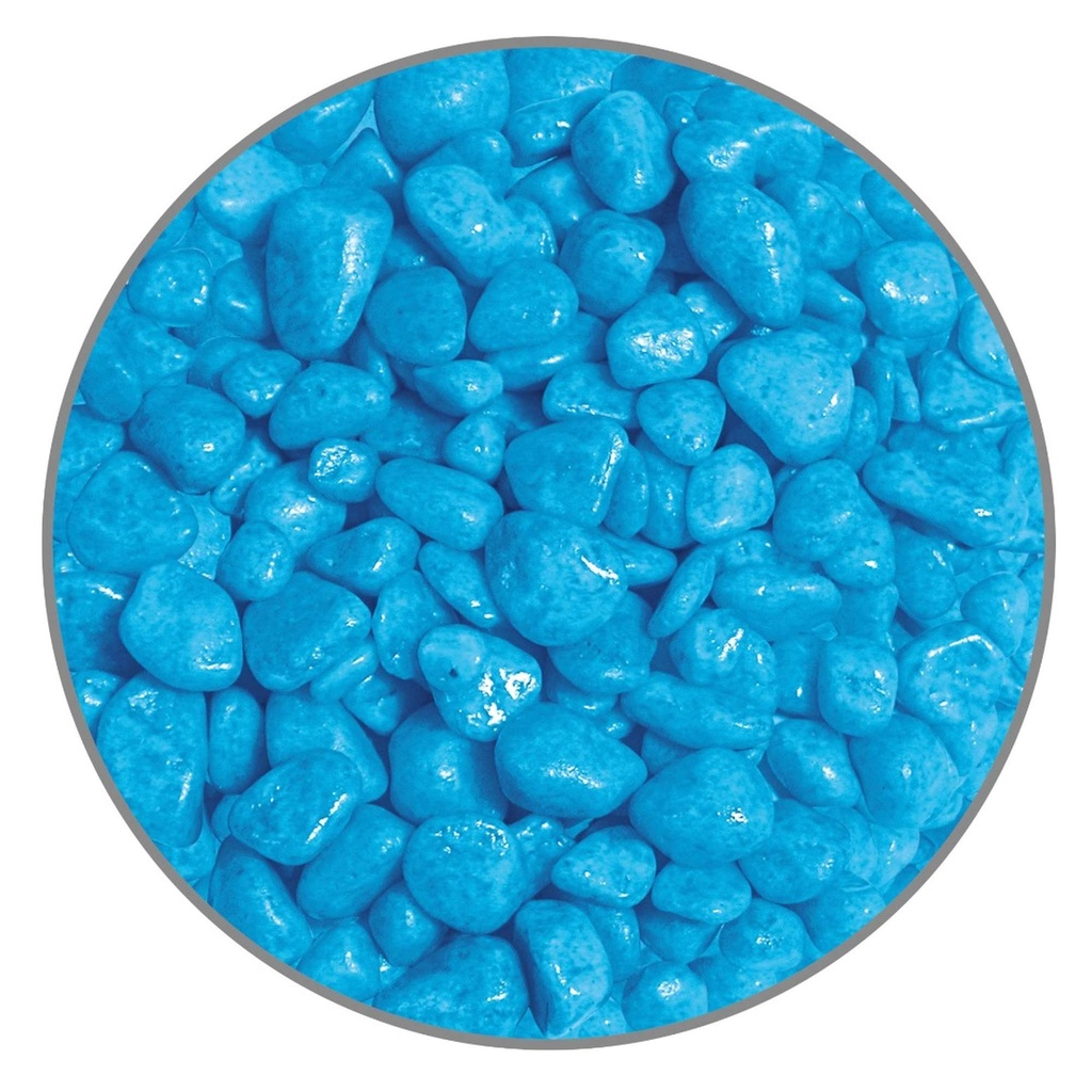 [GC112] Grava Premium Neon Azul 7 Mm 1kg