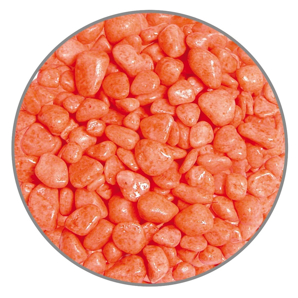 [GC449] Grava Premium Neon Naranja 5mm 450g