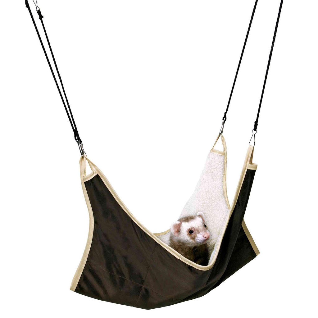 [6913] Hamaca Hurones 45x45 cm. Marrón-Beige