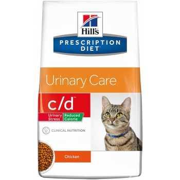 [1067U/606770] Hills Pd Feline C/D Urinary Stress Reduced Calorie 1.5kg