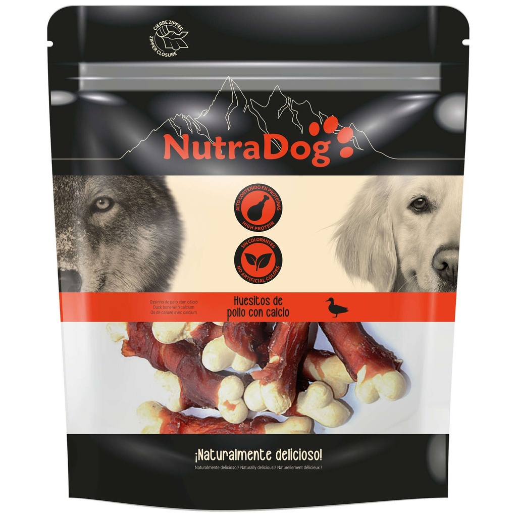 [NTD1048] Huesito de Pato con Calcio  350 grs.  
