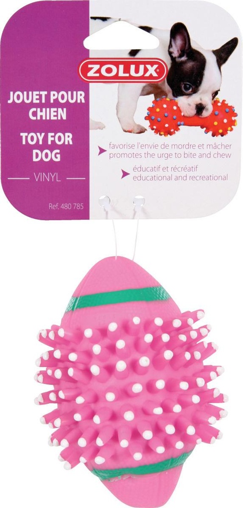 [480785] Jug. Vinilo Bola Americana11.5 cm.