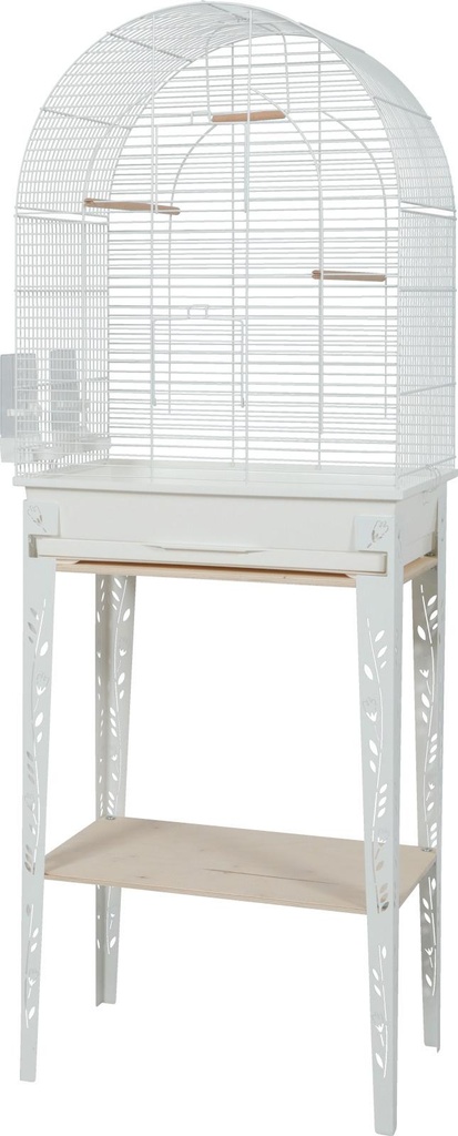 [104185BLC] Jaula/Mueble Chic Patio L BLA  