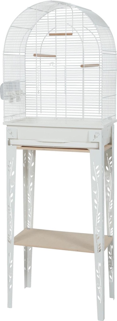 [104184BLC] Jaula/Mueble Chic Patio M BLA 