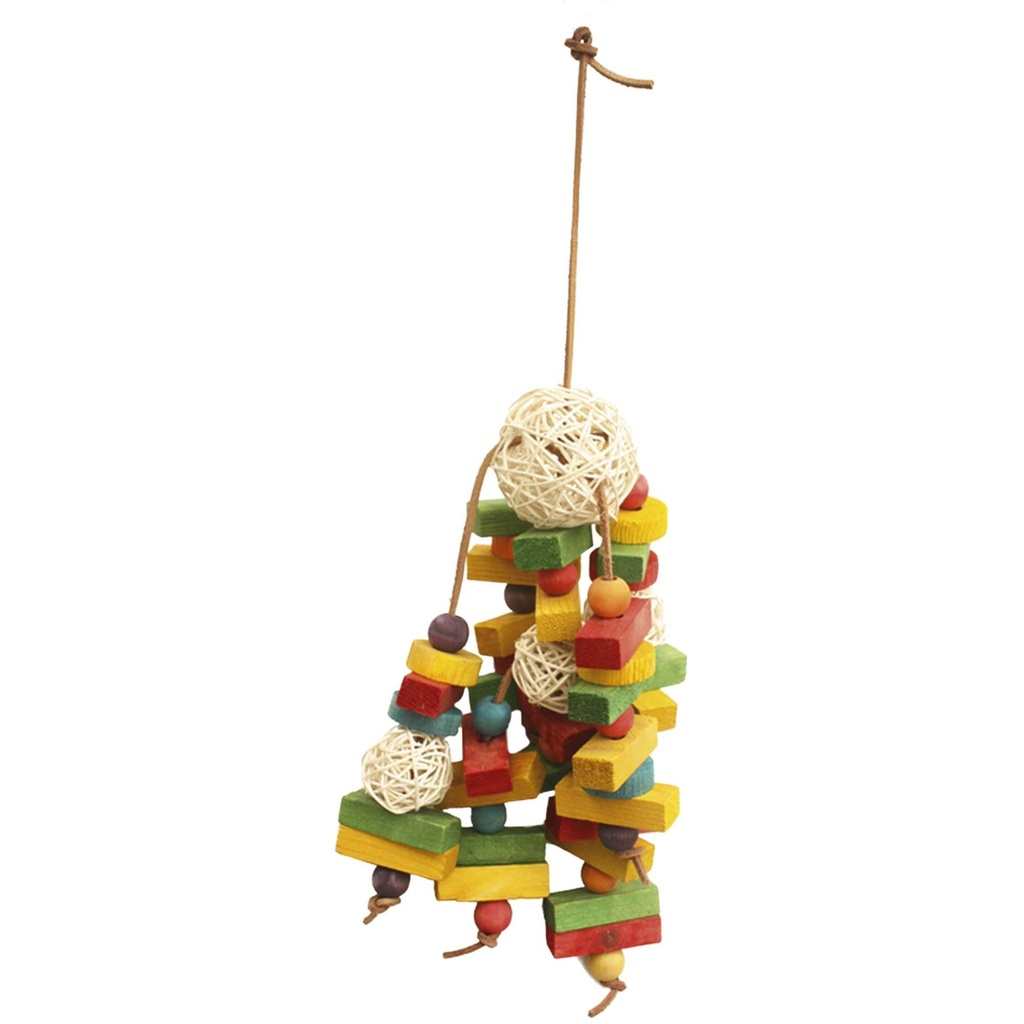 [BR194] Jug. Paj. Colmena color 40x10 cm. 
